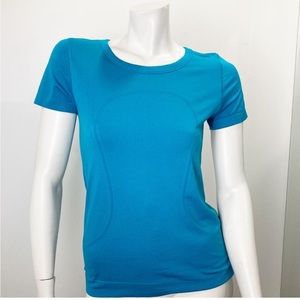 Lululemon Blue Workout Tee